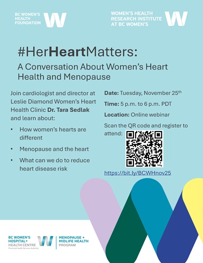 #HerHeartMatters: A Conversation About Women's Heart Health and Menopause